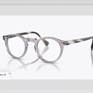 Oliver Peoples Gregory Peck Unisex Eyeglasses, Workman Grey (OV5186)